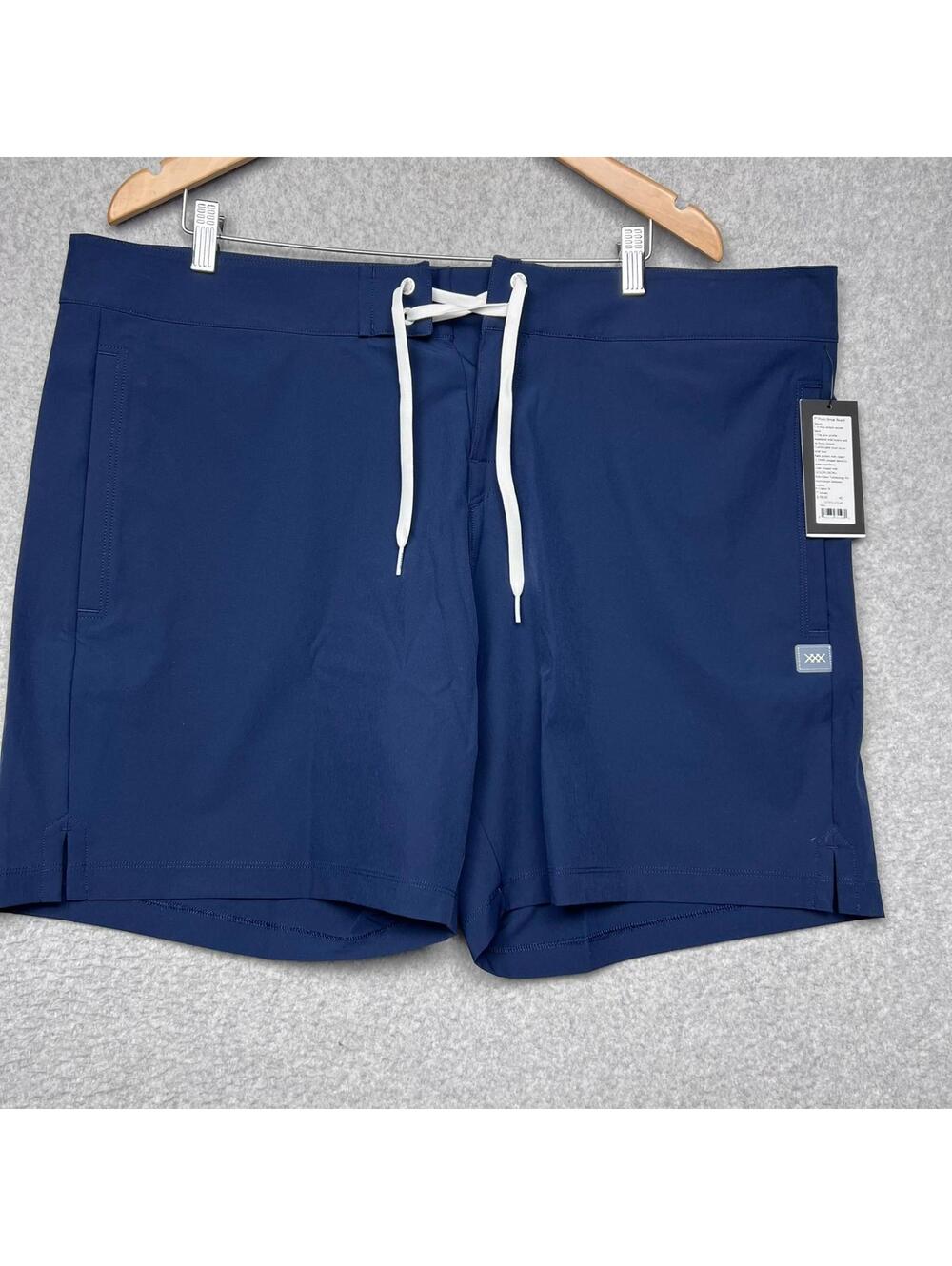 Rhone Swim Trunks Men 40 blue Board Shorts Beach 7" Inseam Activewear NEW